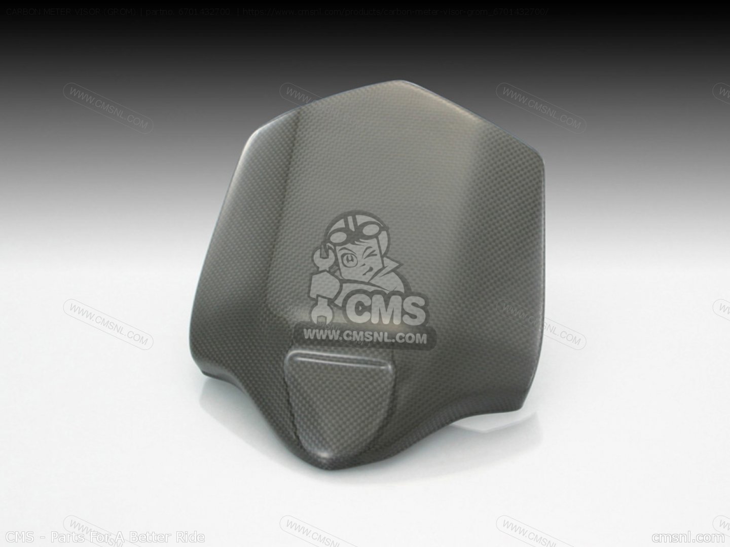 Carbon Meter Visor Grom Kitaco Buy The At Cmsnl