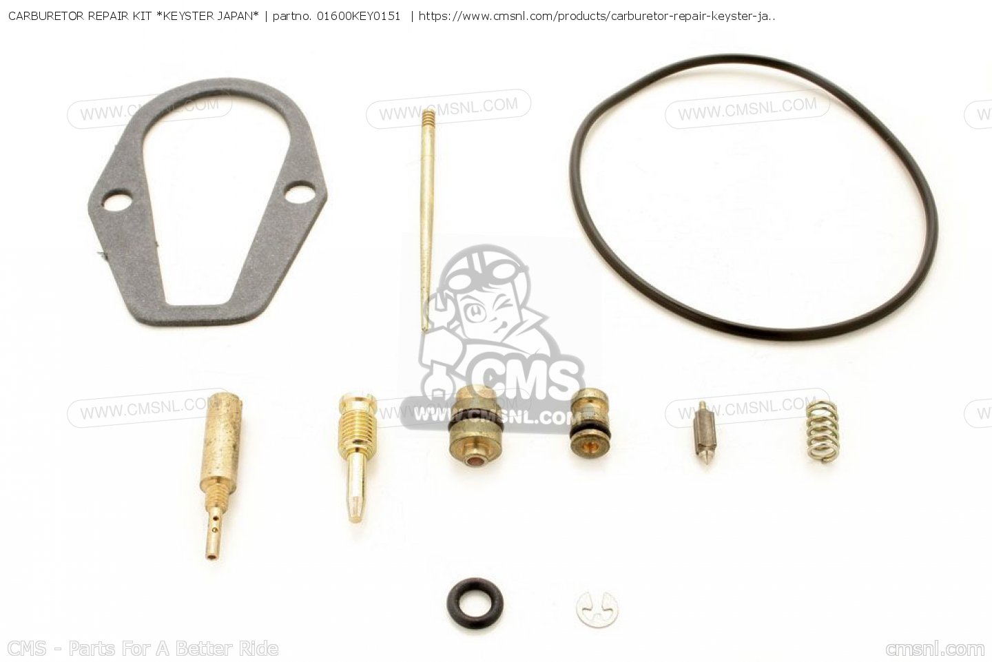 01600KEY0151 Carburetor Repair Kit Keyster Japan Honda Buy The