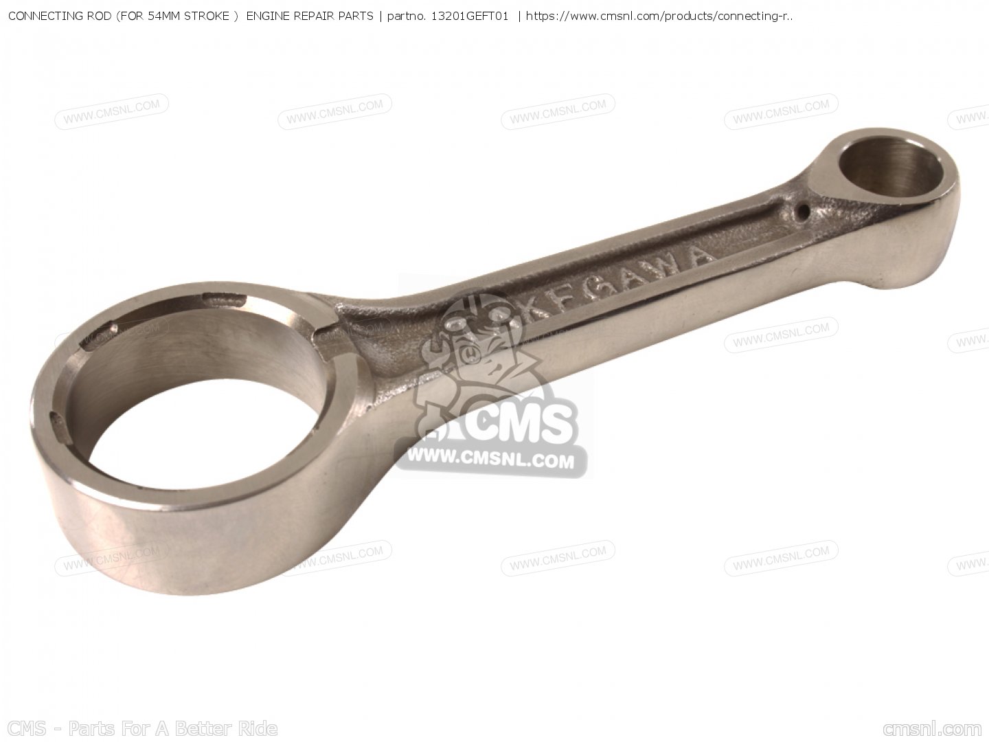 13201GEFT01 Connecting Rod (for 54mm Stroke ) Engine Repair Parts Takegawa 13201GEFT01