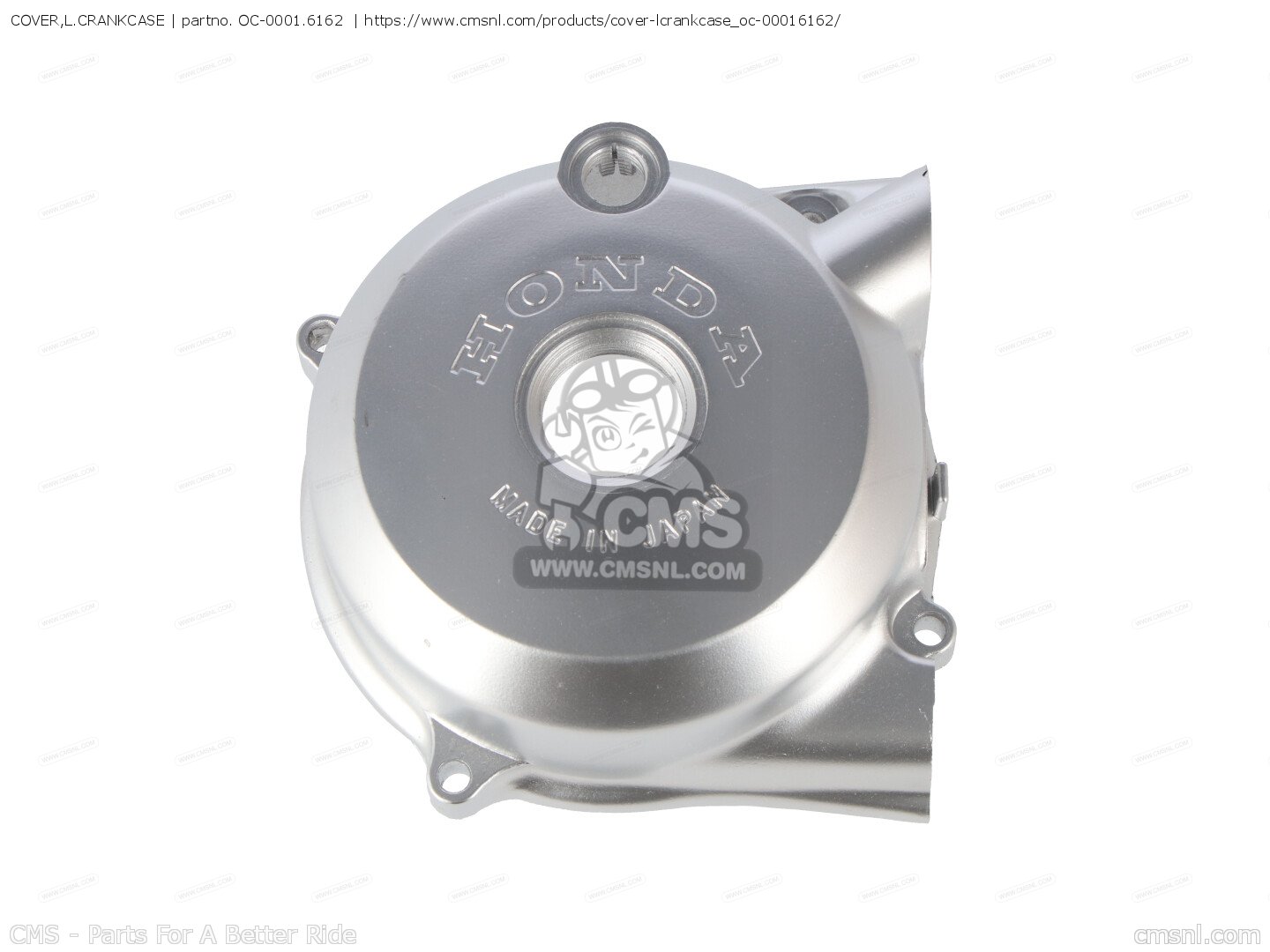 OC 0001 6162 Cover L Crankcase Honda An Alternative For 11341 427