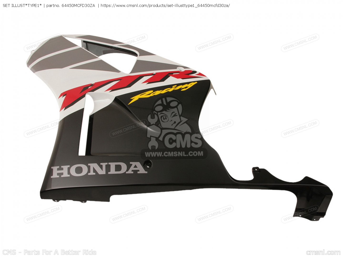 Mcfd Za Cowl Set L Lower Honda Buy The Mcf D Za At