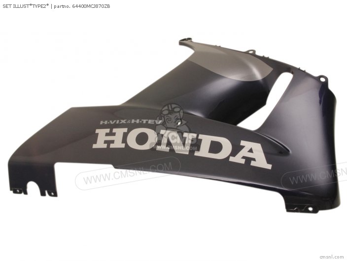 64400MCJ870ZB Cowl Set R Lower Honda Buy The 64400 MCJ 870ZB At