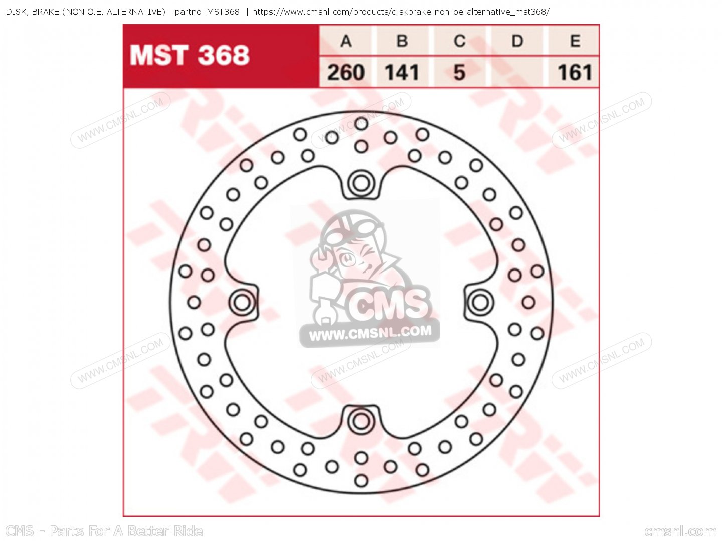 Mst Disk Brake Suzuki Buy The Mst At Cmsnl