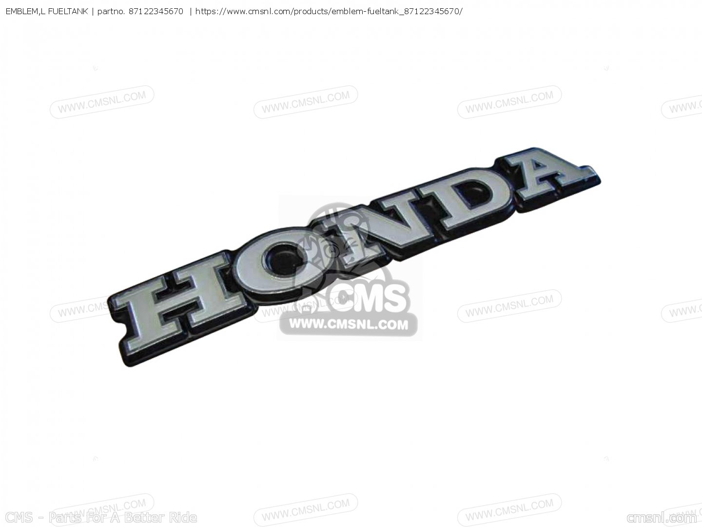 Emblem L Fueltank Honda Buy The At Cmsnl