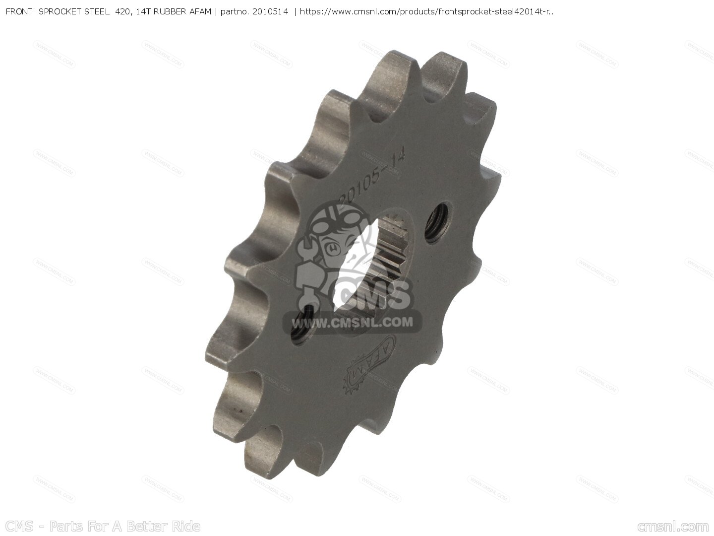 Front Sprocket Steel T Rubber Afam Buy The