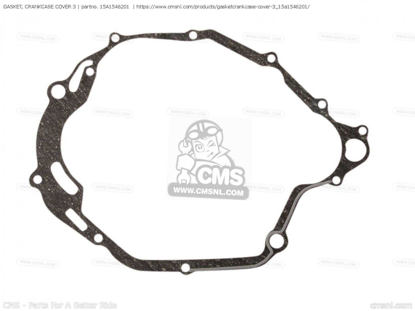 15A1546201 Gasket Crankcase Cover 3 Mca Yamaha Buy The 15A 15462