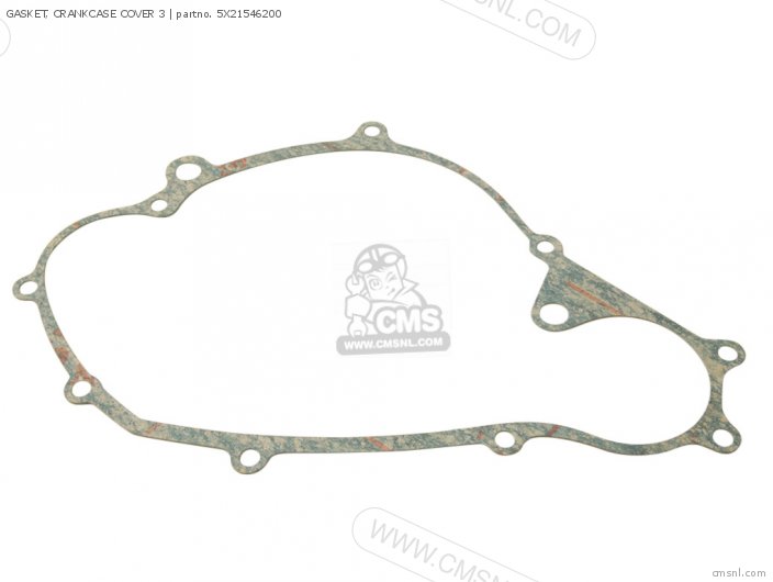 5X21546200 Gasket Crankcase Cover 3 Mca Yamaha Buy The 5X2 15462