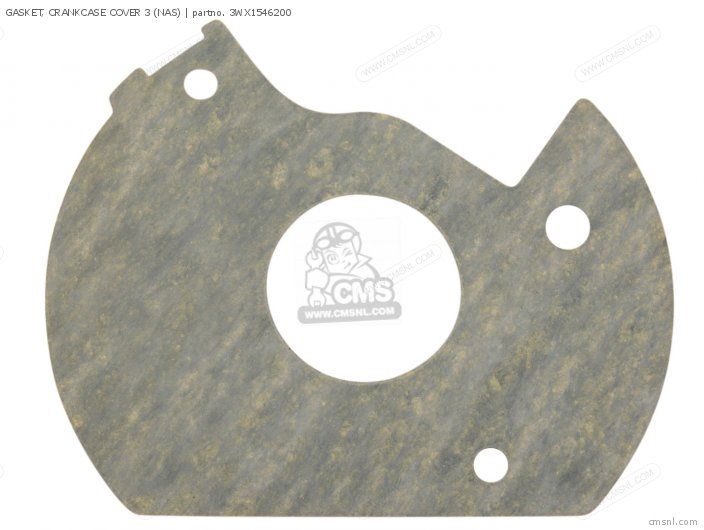 3WX1546200 Gasket Crankcase Cover 3 Nas Yamaha Buy The 3WX 15462