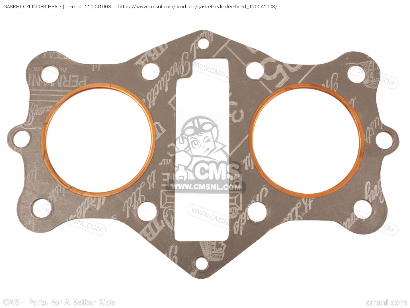 110041008 Gasket Cylinder Head Mca Kawasaki Buy The 11004 1008 At