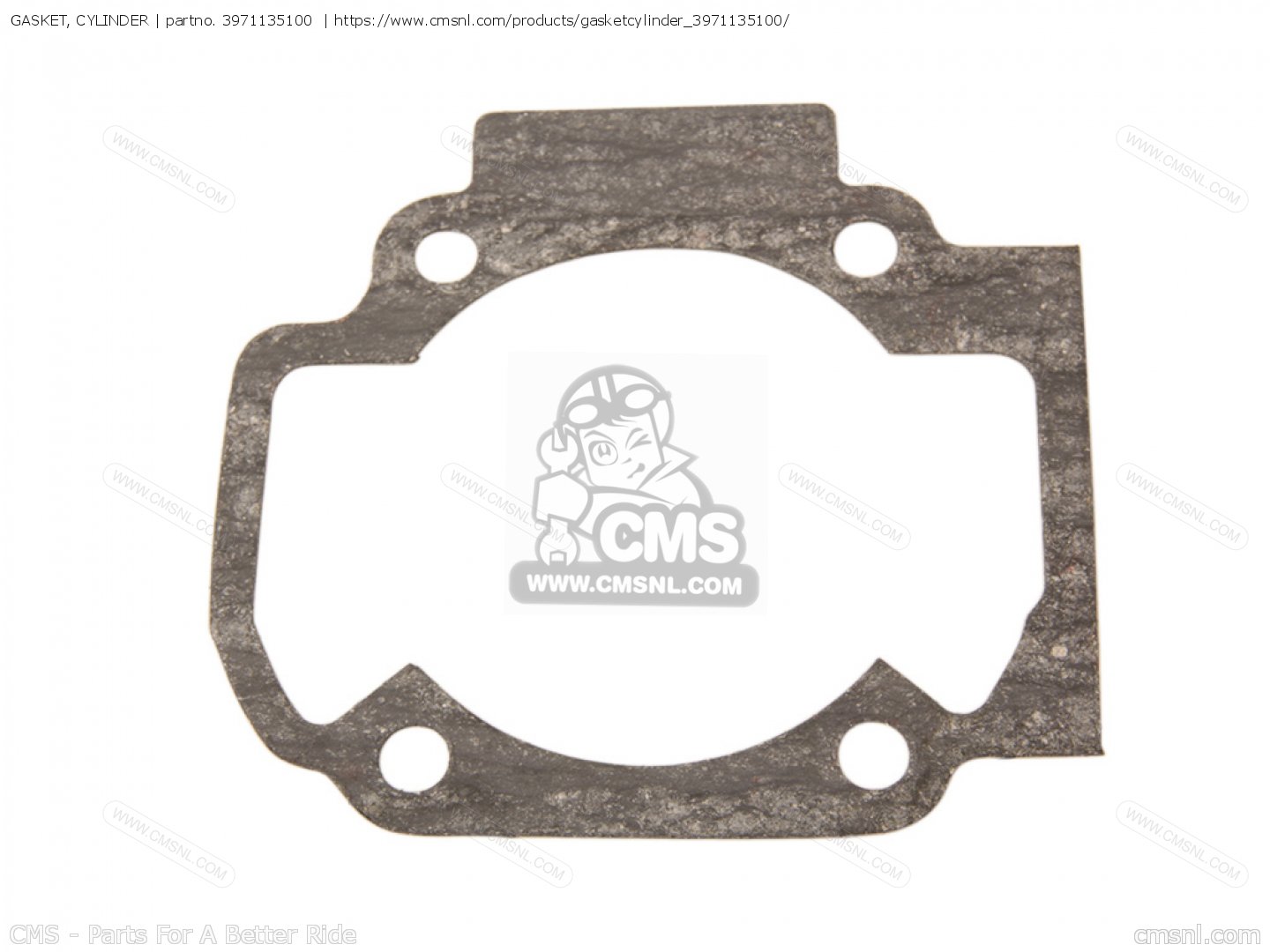 3971135100 Gasket Cylinder Mca Yamaha Buy The 397 11351 00 At CMSNL