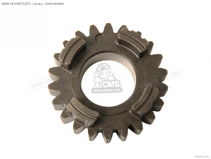 GEAR,M/SHAFT(22T)