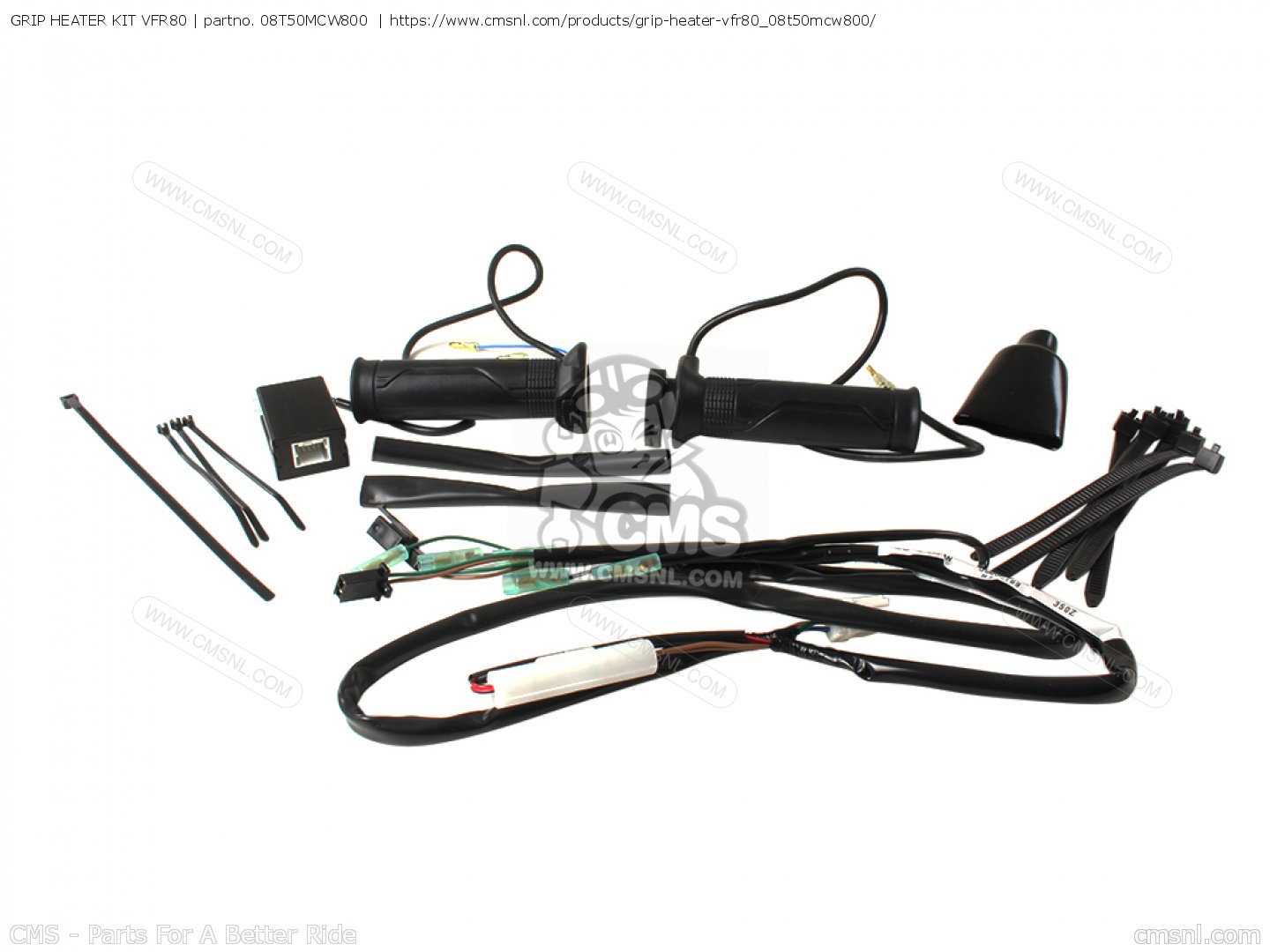 08T50MCW800 Grip Heater Kit Vfr8 Honda Buy The 08T50 MCW 800 At CMSNL