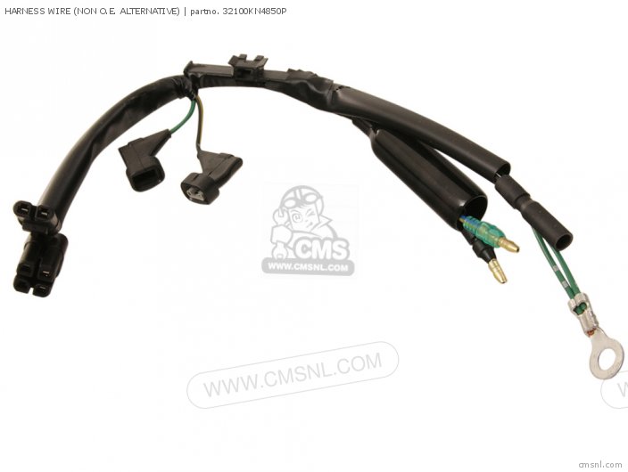 Honda Xr100r 1997 (v) Usa Wire Harness - schematic partsfiche