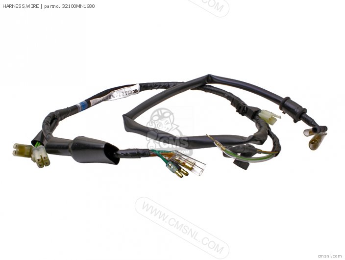 Honda Xr600r 1993 (p) Usa Wire Harness - schematic partsfiche