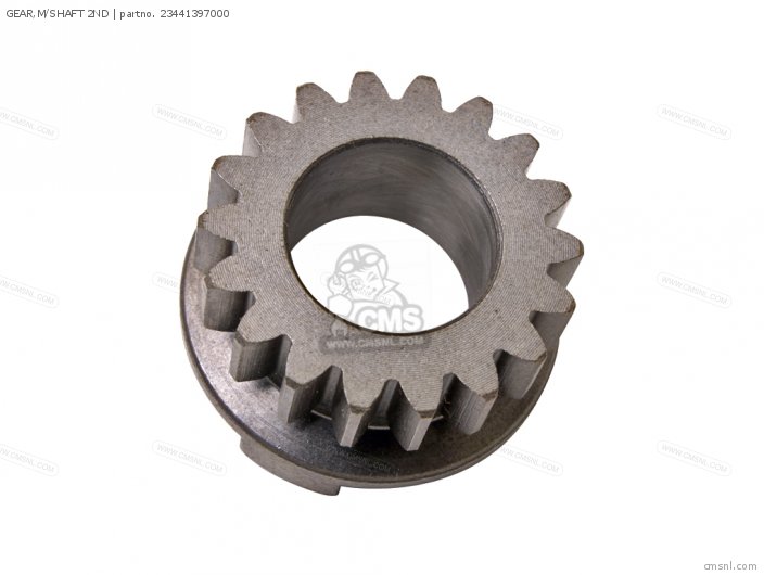 (23441397010) GEAR,M/SHAFT 2ND