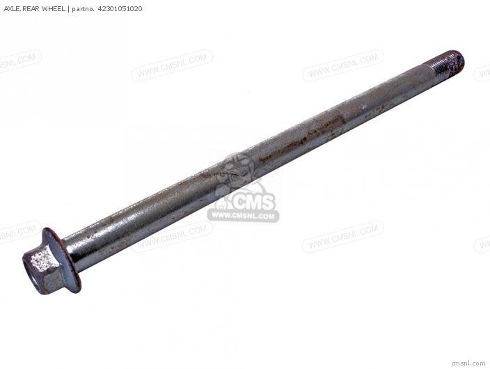 AXLE,REAR WHEEL