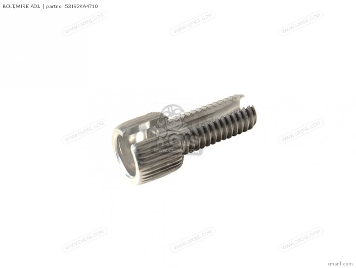 BOLT,WIRE ADJ.