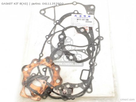 GASKET KIT B(AS)