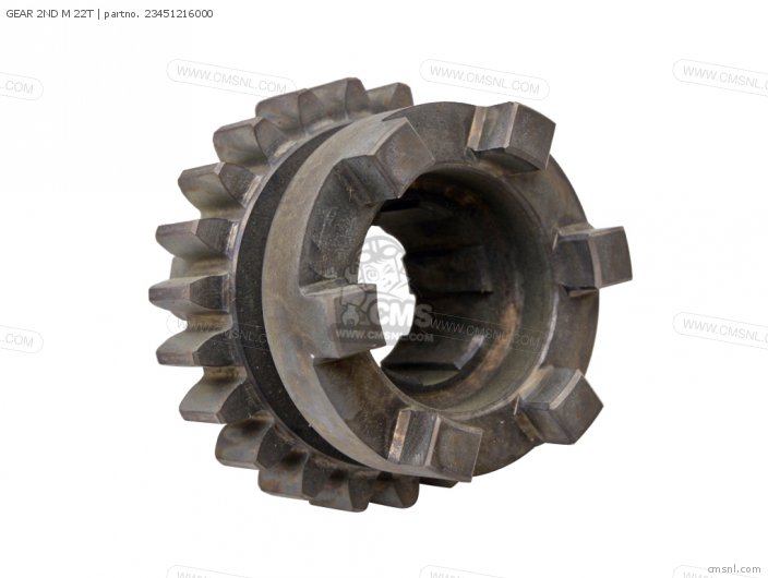 GEAR 2ND M 22T