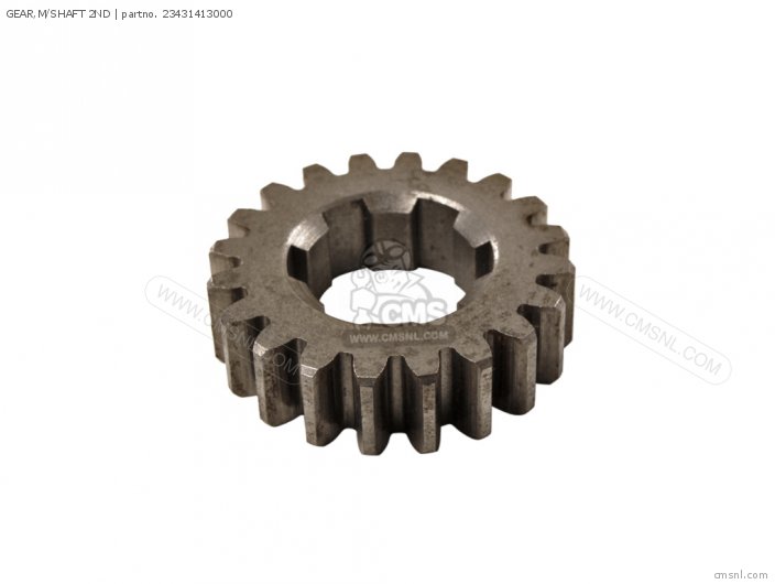 GEAR,M/SHAFT 2ND