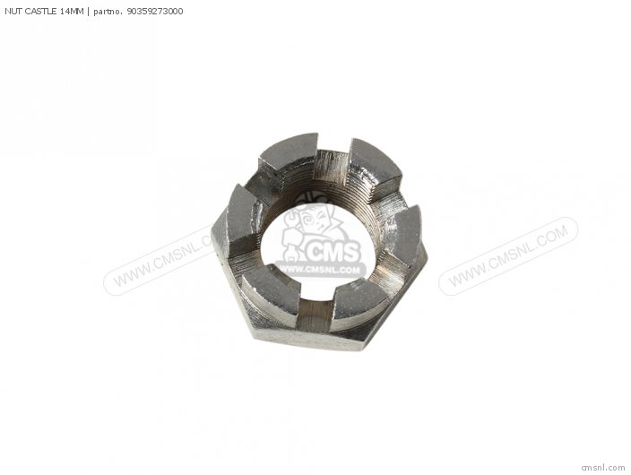 NUT CASTLE 14MM