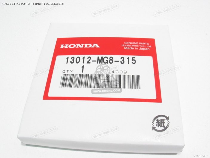 RING SET,PISTON O