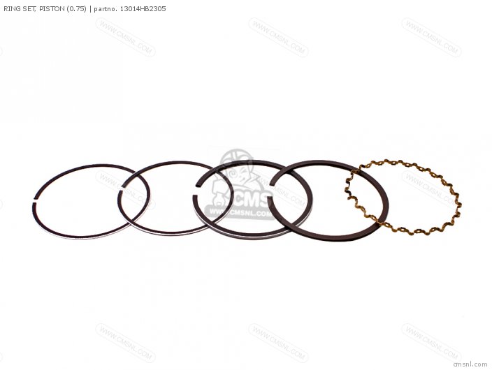 RING SET, PISTON (0.75)