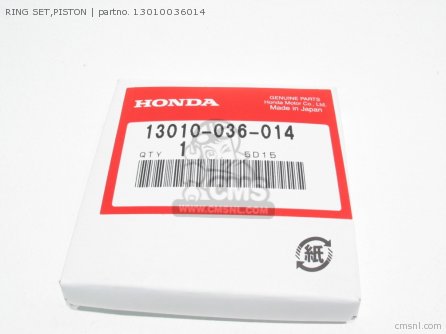 RING SET, PISTON (STD.)
