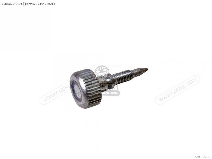 SCREW,DRAIN