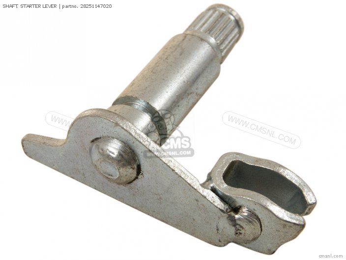 SHAFT, STARTER LEVER