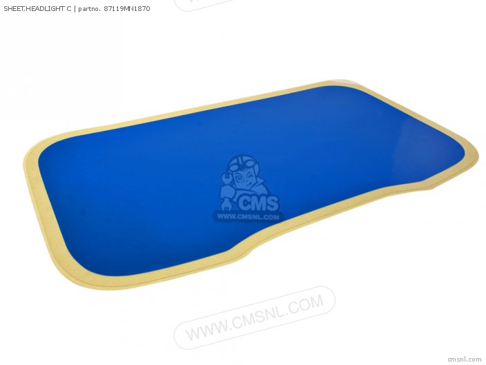 SHEET,HEADLIGHT C