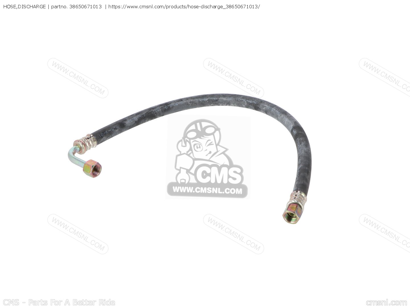 38650671013 Hose Discharge Honda Buy The 38650 671 013 At CMSNL