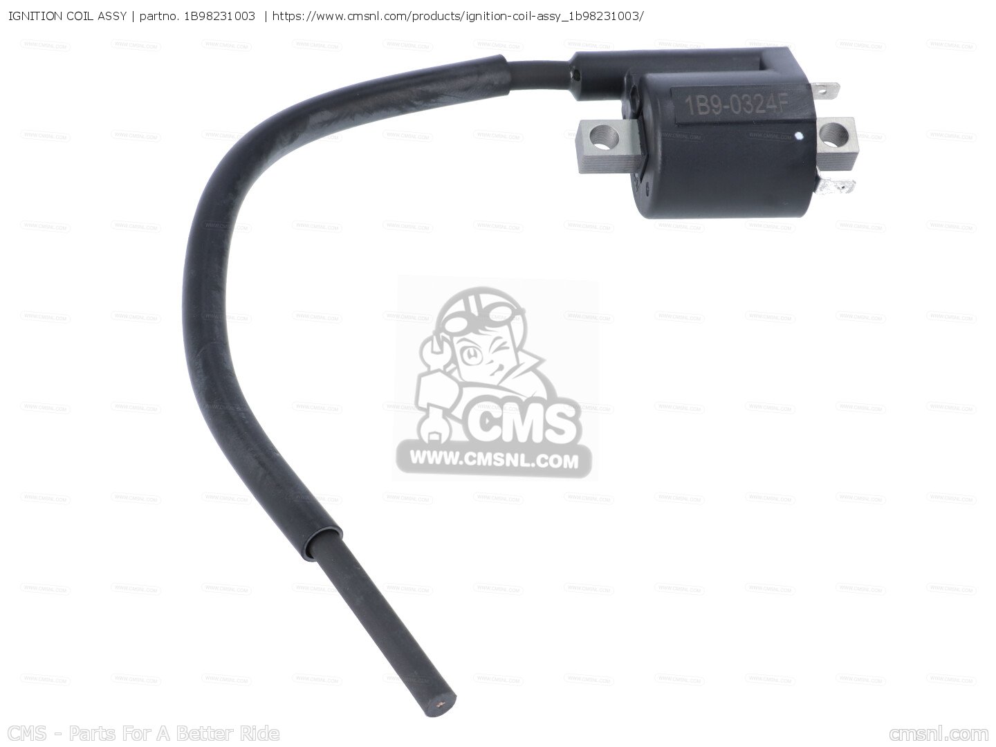 1B98231003 Ignition Coil Assy Yamaha Buy The 1B9 82310 03 At CMSNL