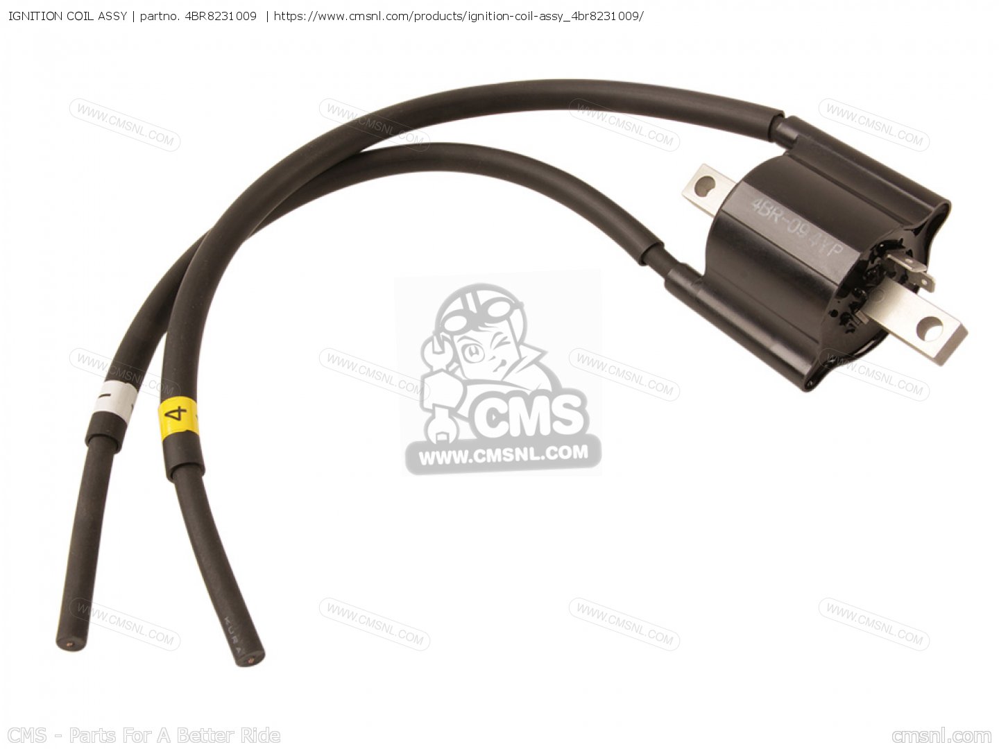 4BR8231009 Ignition Coil Assy Yamaha Buy The 4BR 82310 09 00 At CMSNL