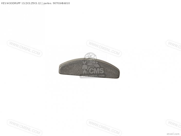 KEY,WOODRUFF 13.2X3.25X3.12