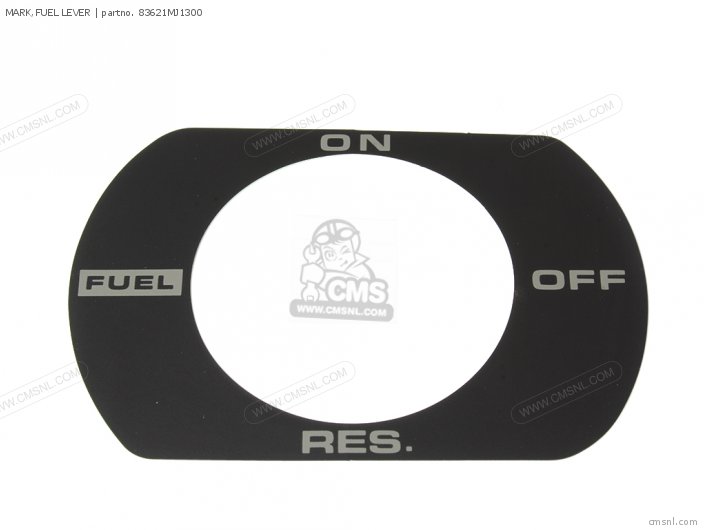MARK,FUEL LEVER