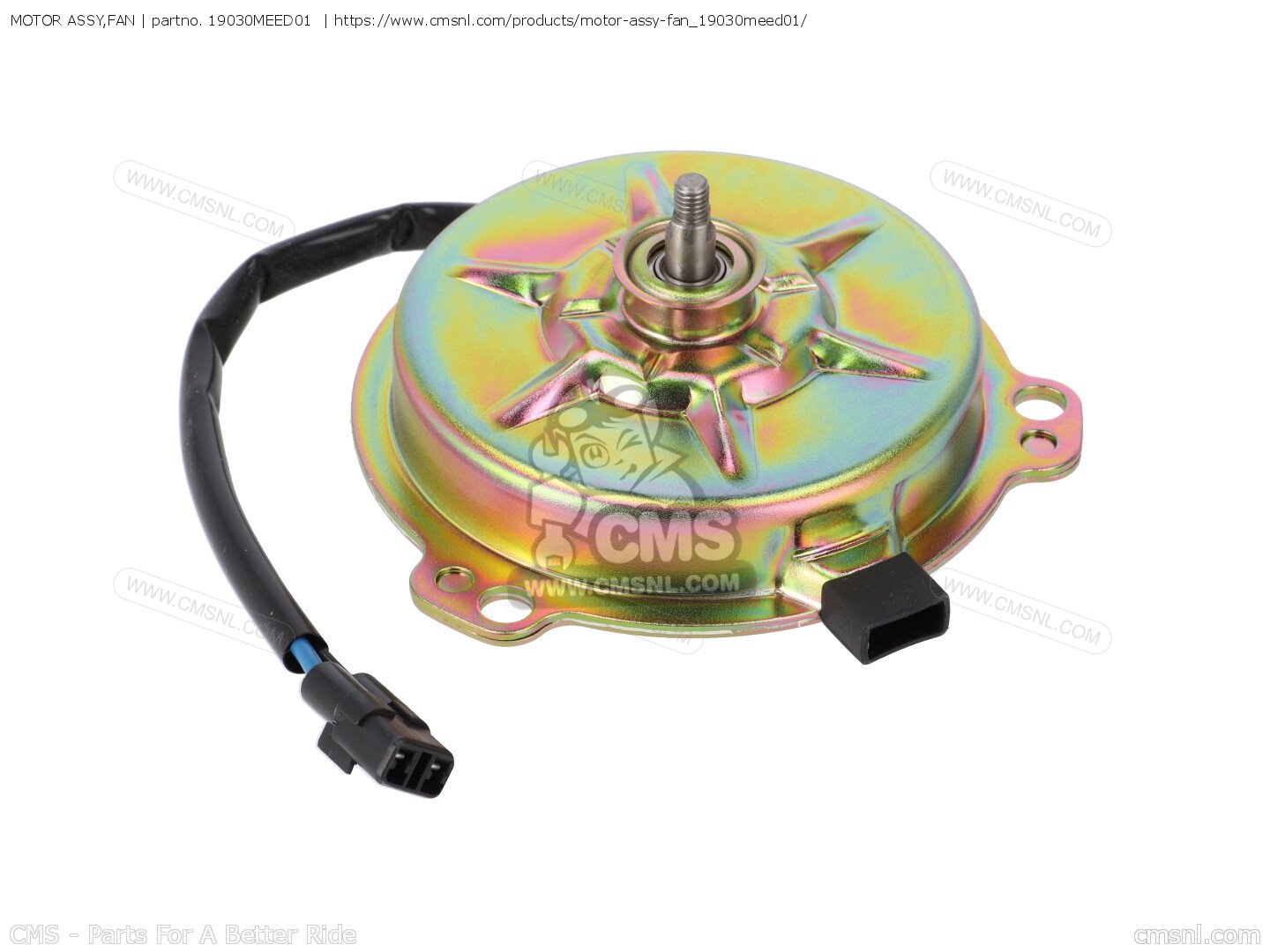 19030MEED01 Motor Assy Fan Honda Buy The 19030 MEE D01 At CMSNL