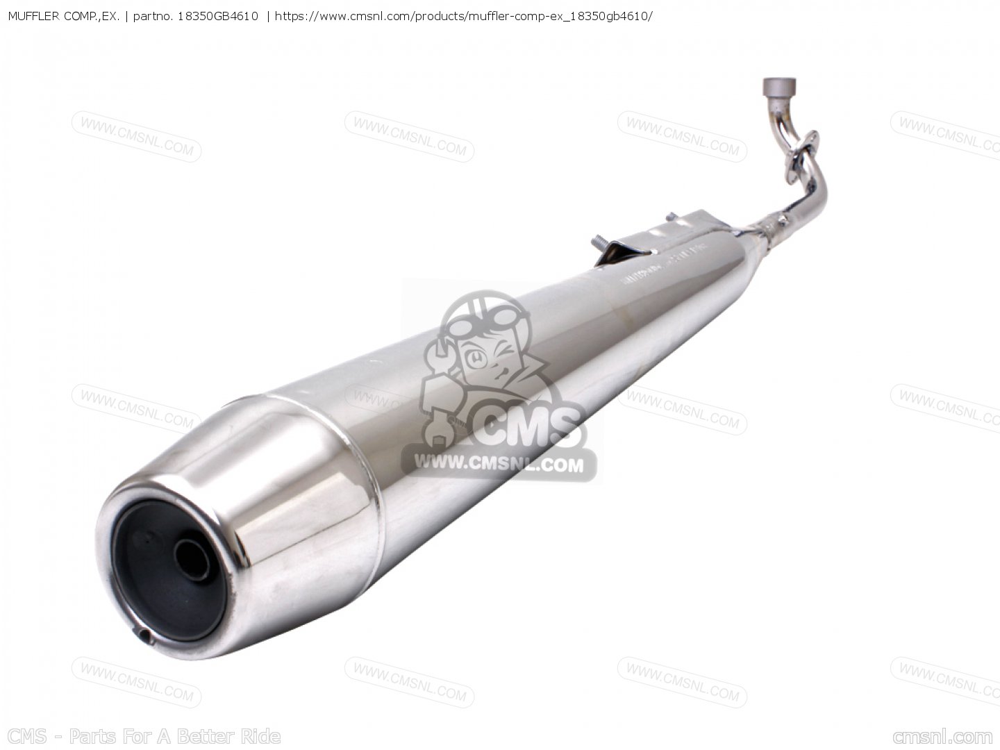 Gb Muffler Comp Ex Honda Buy The Gb At Cmsnl