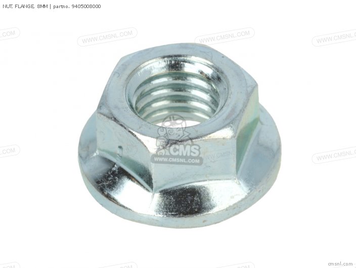 NUT, FLANGE, 8MM