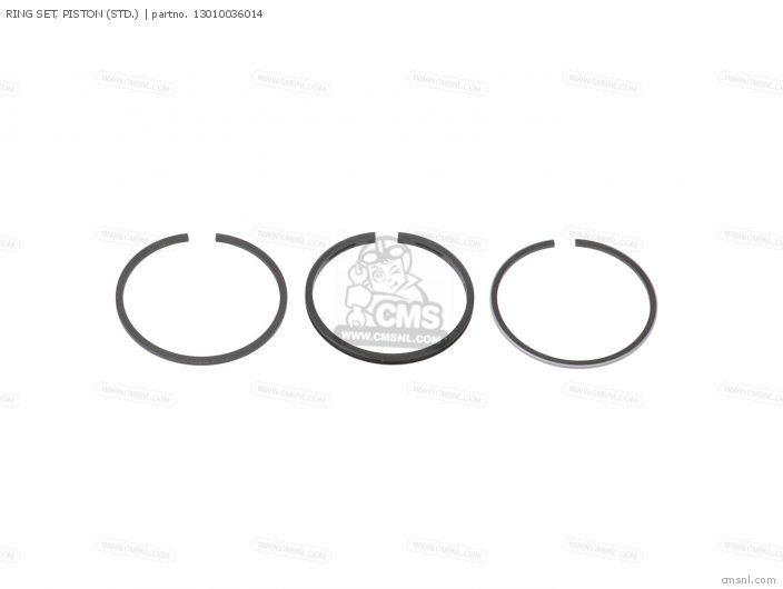 RING SET, PISTON (STD.)