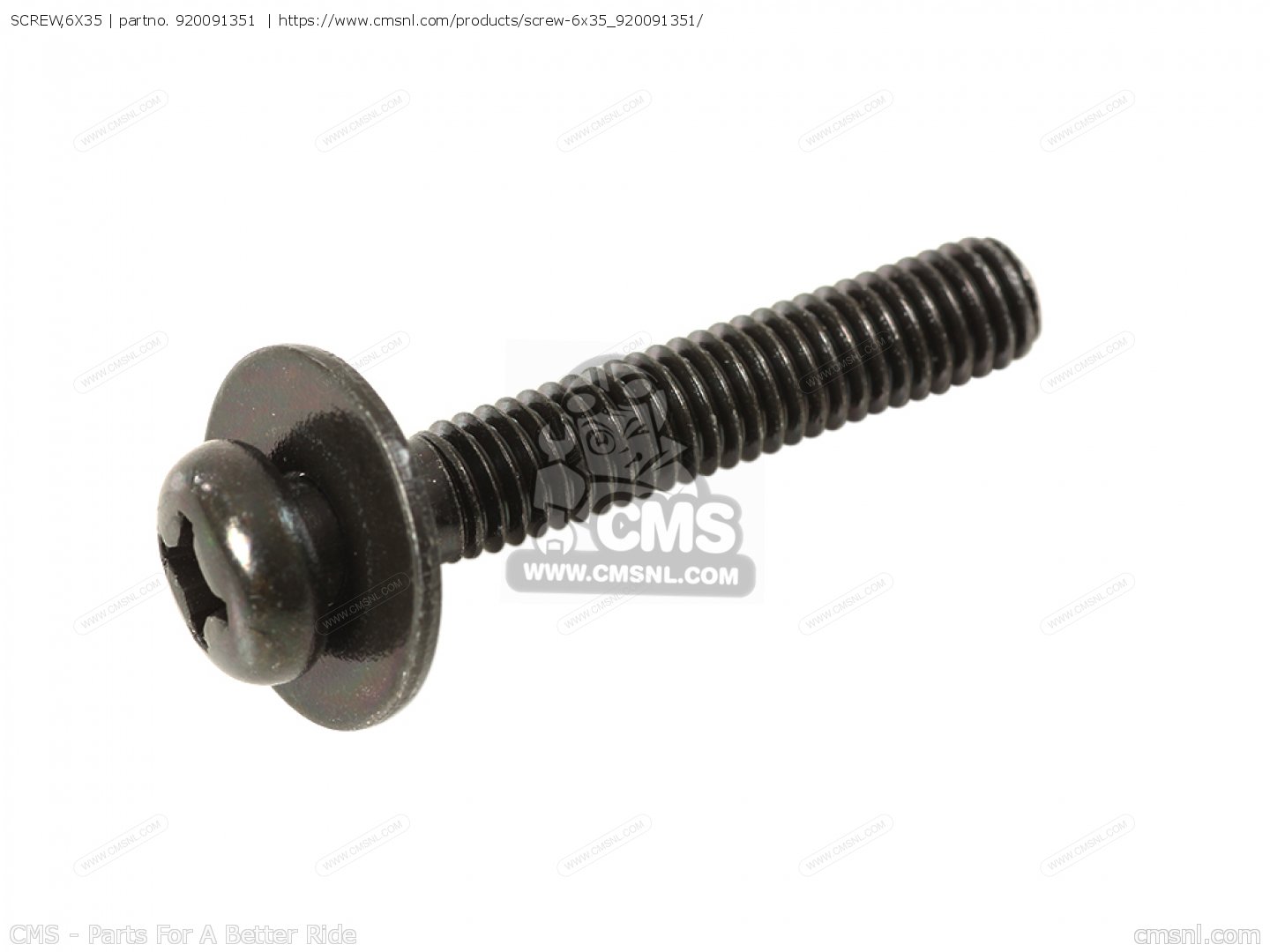 920091351 Screw 6x35 Kawasaki Buy The 92009 1351 At CMSNL