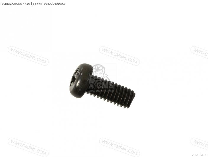 SCREW,CROSS 4X10