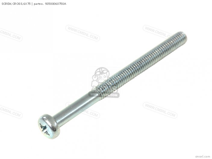 SCREW,CROSS,6X75