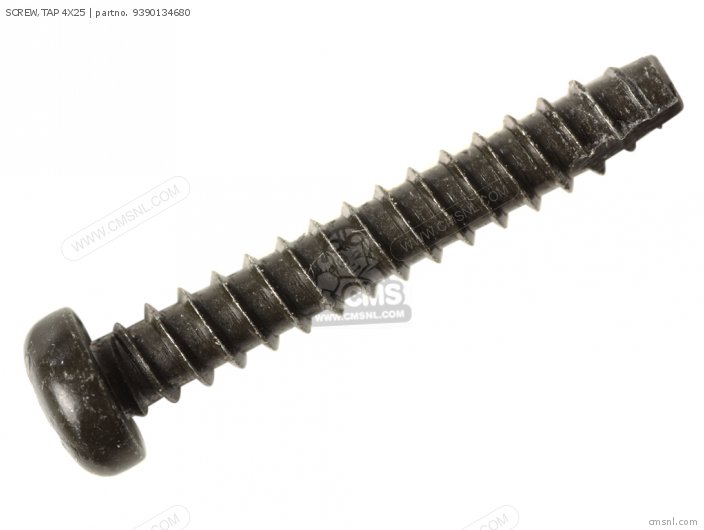 SCREW,TAP 4X25