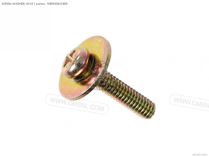 SCREW-WASHER,4X18