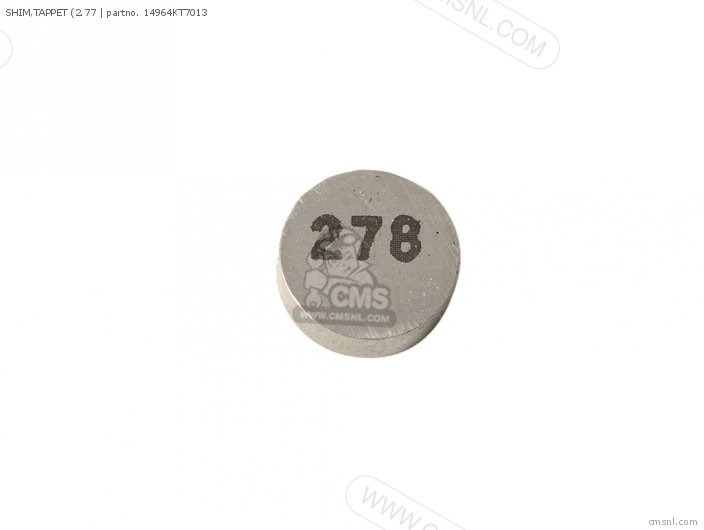 SHIM,TAPPET (2.77