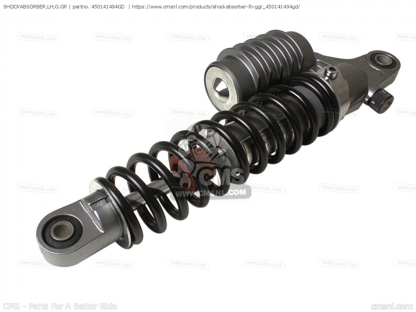 SHOCKABSORBER LH G GR For ZR750C1 ZEPHYR 750 1991 EUROPE UK FR AR FG GR