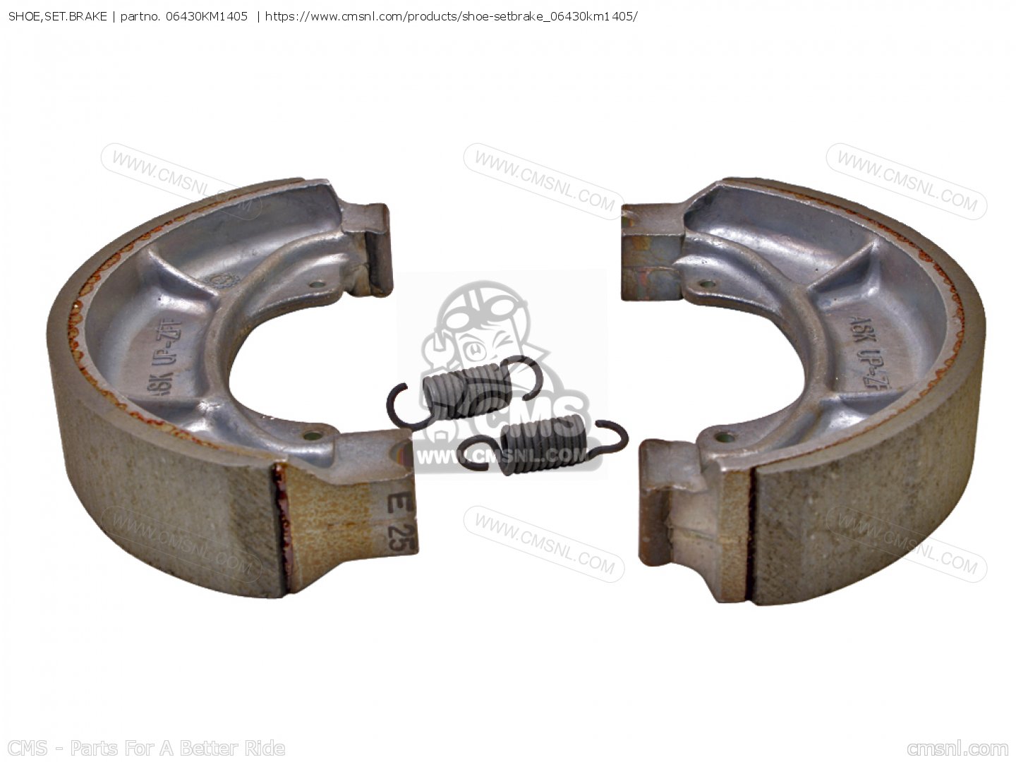 06430KM1405 Shoe Set Brake Nas Honda Buy The 06430 KM1 405 At CMSNL