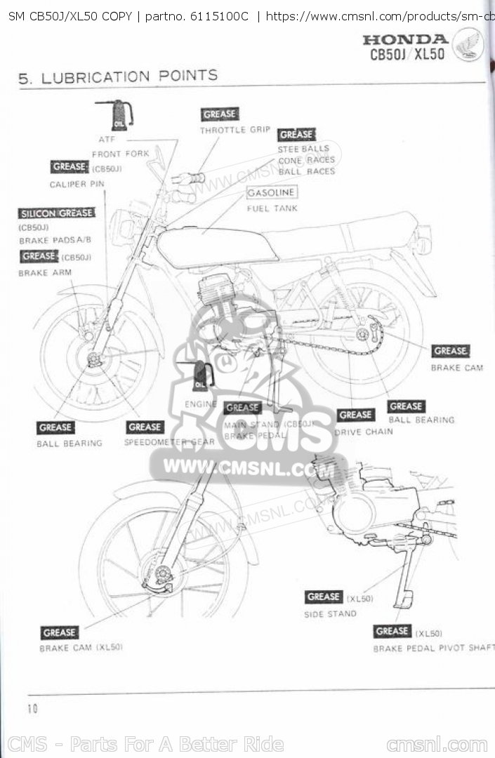 cb350f shop manual