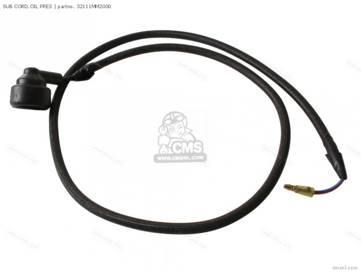 SUB CORD,OIL PRES